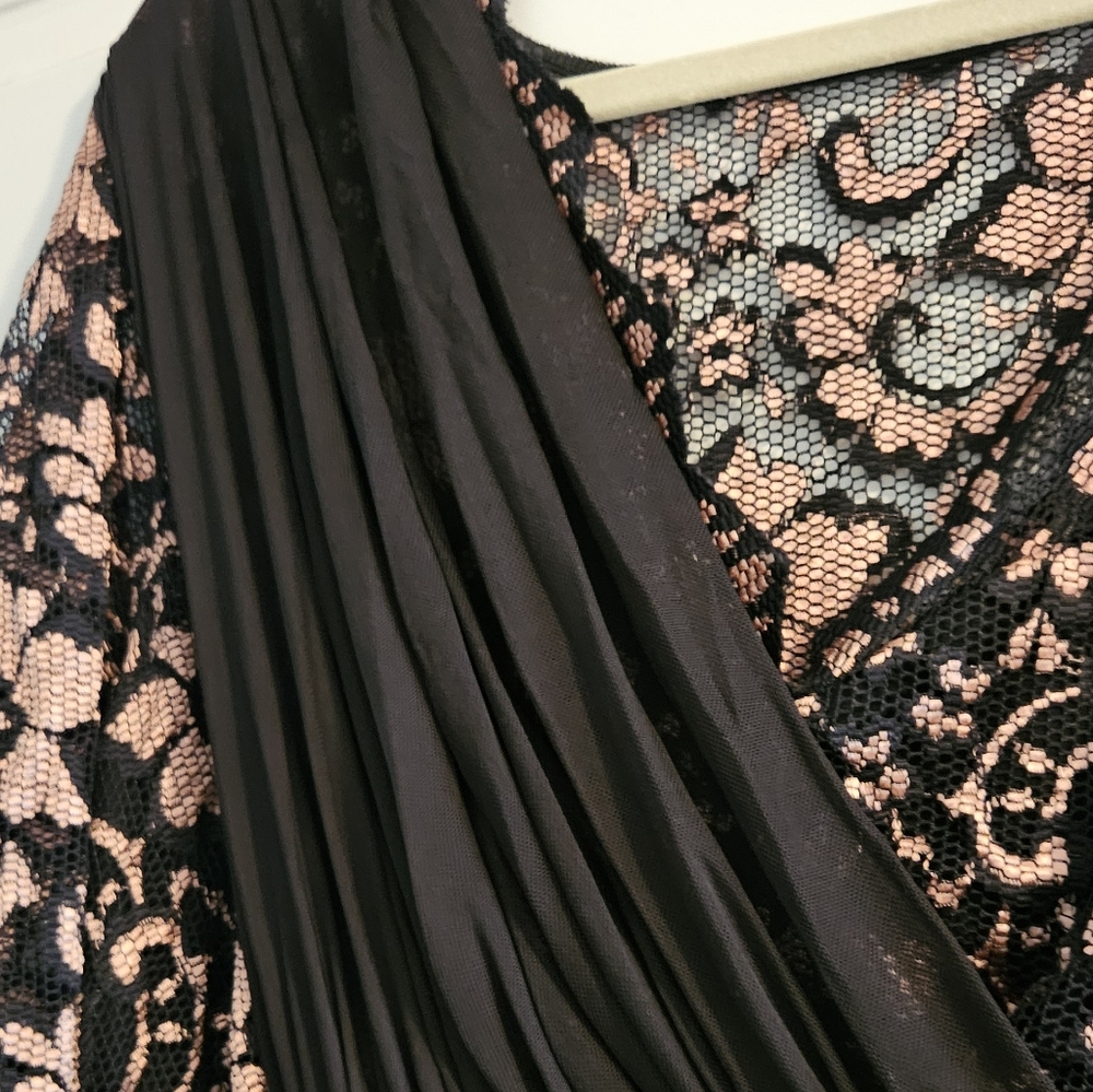 Kiyonna Black Lace Evening Gown - Picture 5 of 6